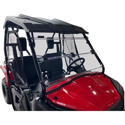 MOOSE OFFROAD Full Folding Windshield - Deluxe - Pioneer V000264-12200M