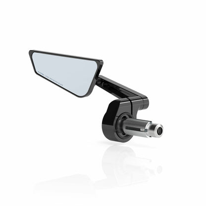 Cut Edge Bar End Mirror Universal Left Black Ea