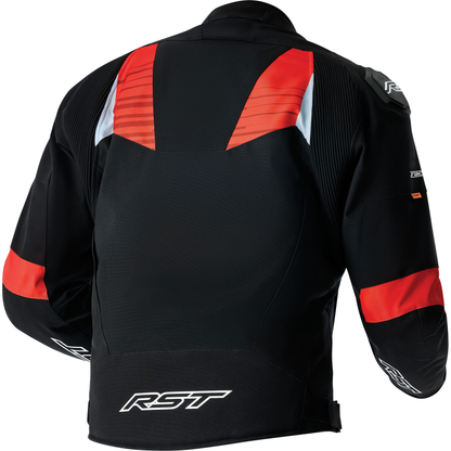 Tractech Evo D3o Jacket Black/Flo Red Textile Sm