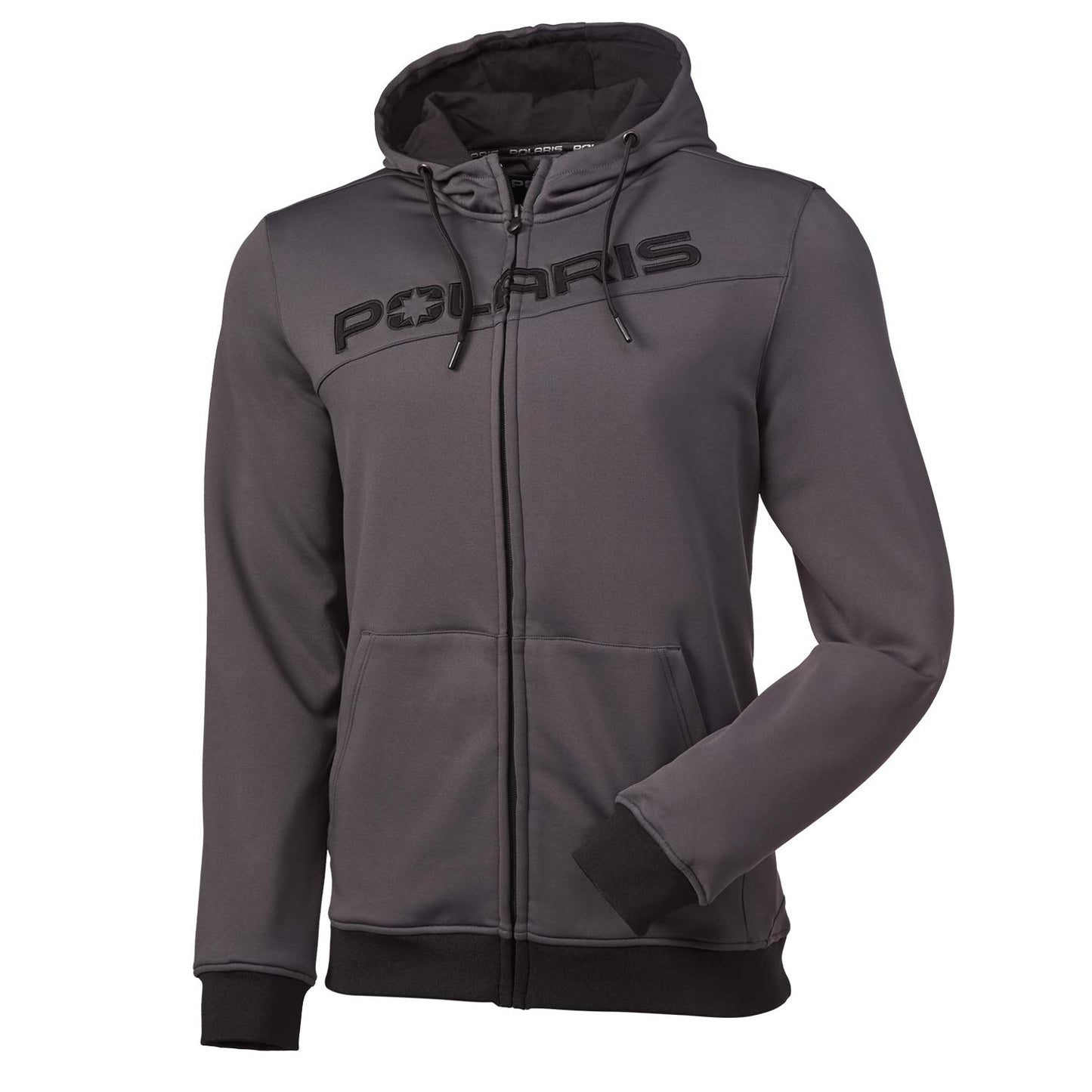 Polaris ATV Men's Tech Full-Zip Hoodie - 2XL Gray