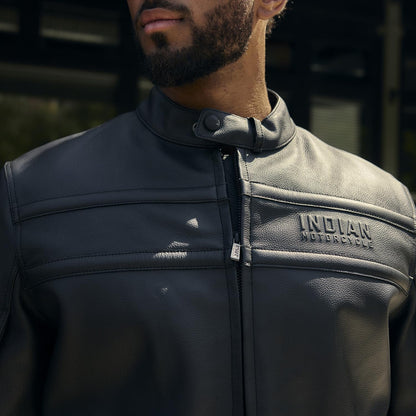 Indian Motorcycle Men's Beckman Jacket 2, Black - 4XL - 286284315