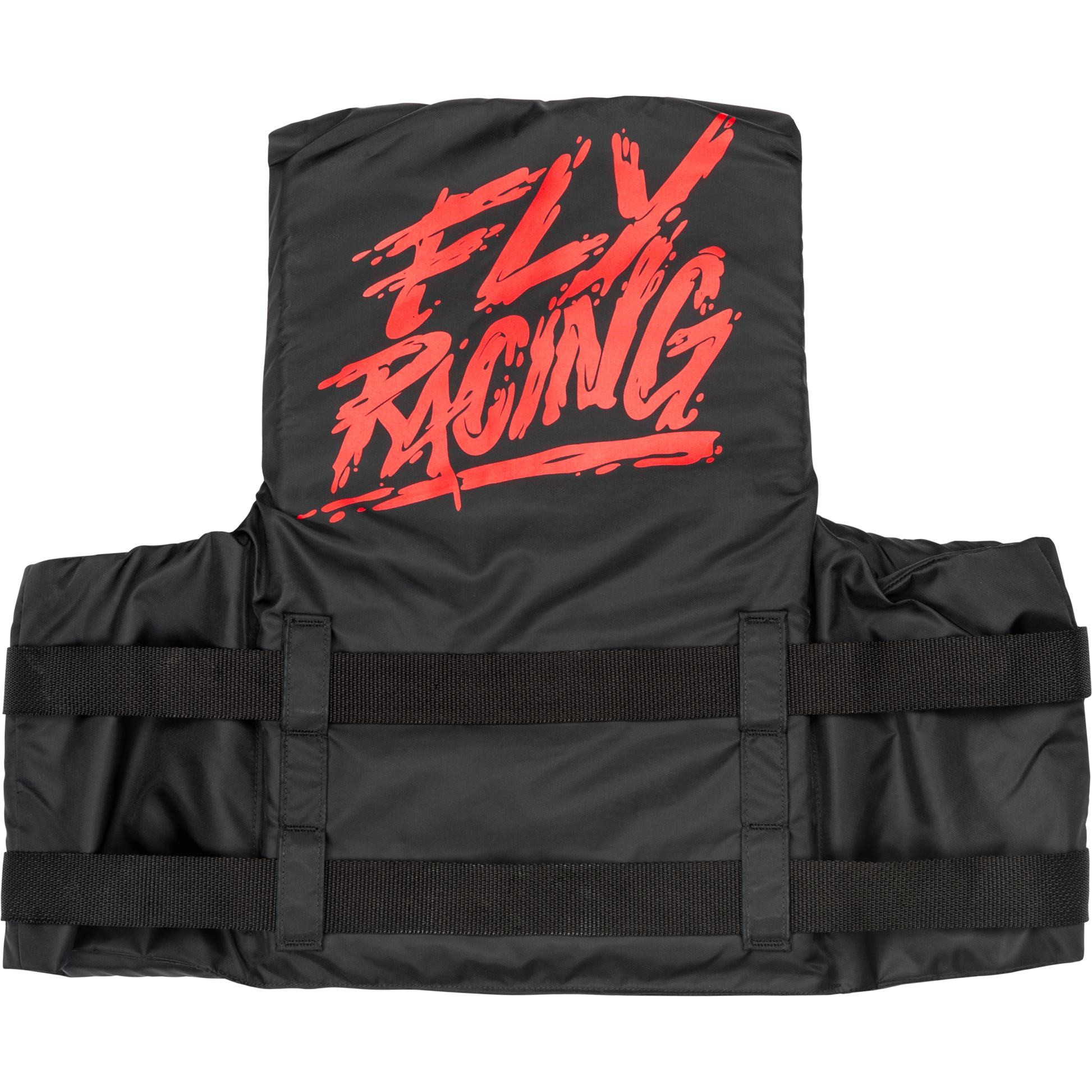 Nylon Flotation Vest Black/Red 3x