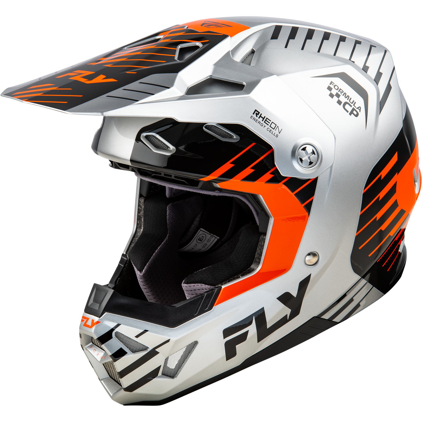 Formula Cp Slice Helmet Grey/Orange/Black Sm