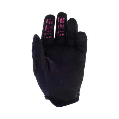 Fox Racing Black Kids Dirtpaw Gloves Black/Pink