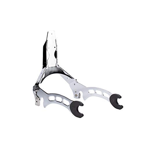 Indian Motorcycle Sissy Bar 12-Inch for Passenger, Chrome, Steel, Fits Specific Scout, Scout Sixty Models and More, Quick Release Technology, Easy Install, for Comfort and Support - 2880232-156