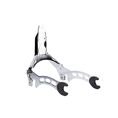 Indian Motorcycle Sissy Bar 12-Inch for Passenger, Chrome, Steel, Fits Specific Scout, Scout Sixty Models and More, Quick Release Technology, Easy Install, for Comfort and Support - 2880232-156