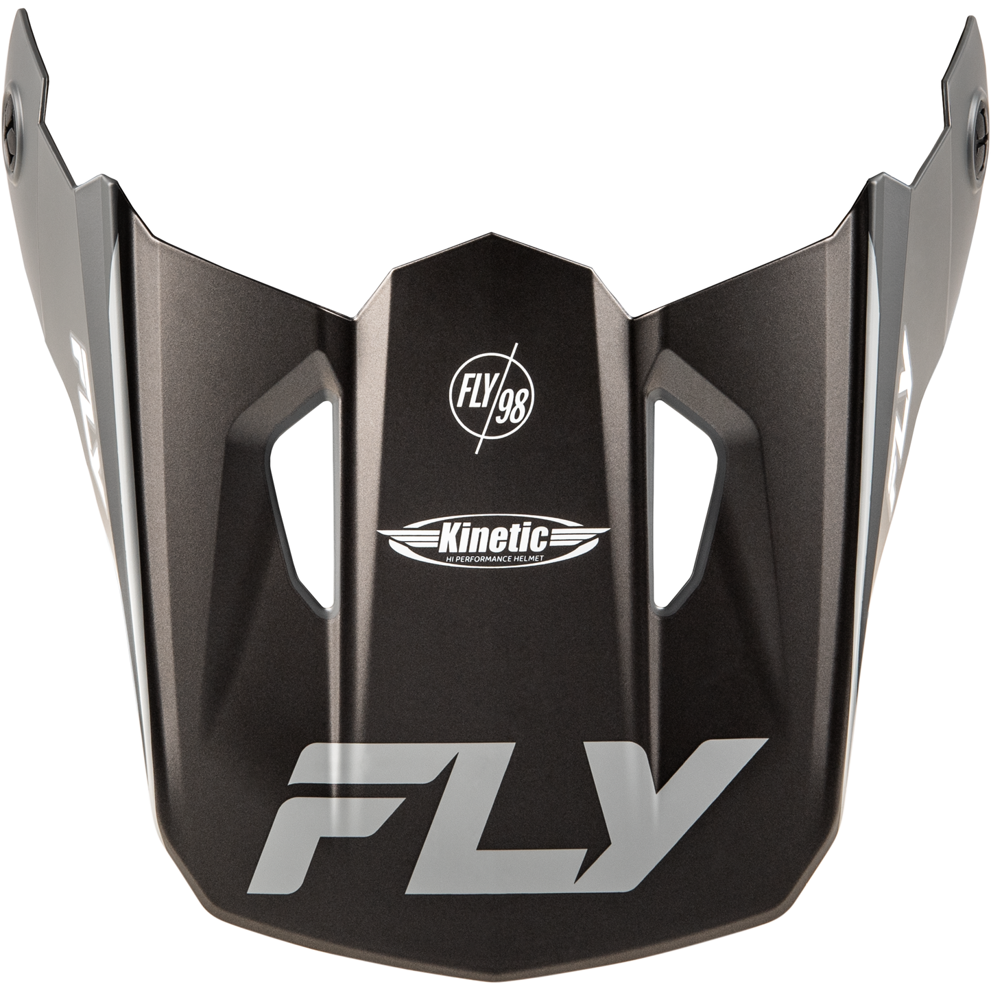 Kinetic Rally Helmet Visor Matte Grey/Black/White Xl/2x