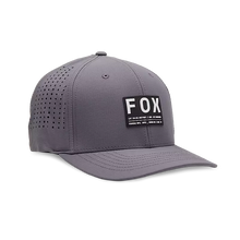 Fox Racing Non Stop Tech Flexfit Hat Steel Grey 31624-172