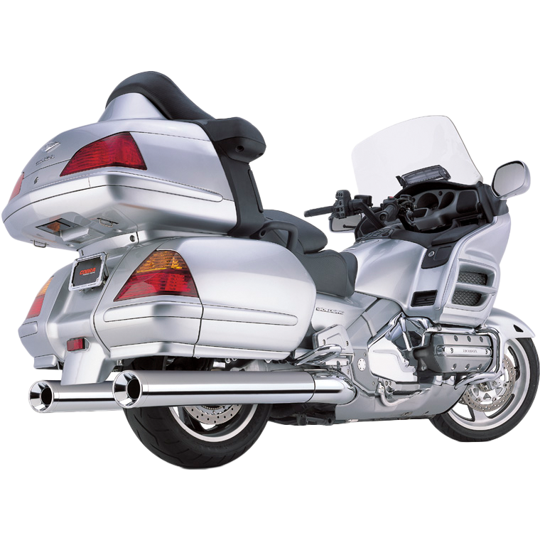 Slip On Billet Tips Chrome Hon Gl1800 01 10