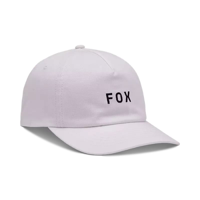 Fox Racing White Womens Wordmark Adjustable Hat - 31832-008-OS