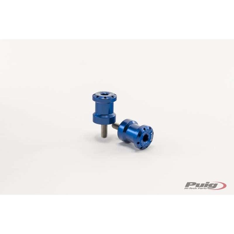 Swingarm Spools Hi Tech 6mm Blue 2/Pk