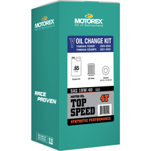 Top Speed Oil Change Kit 0.65l 10w/40 Yam