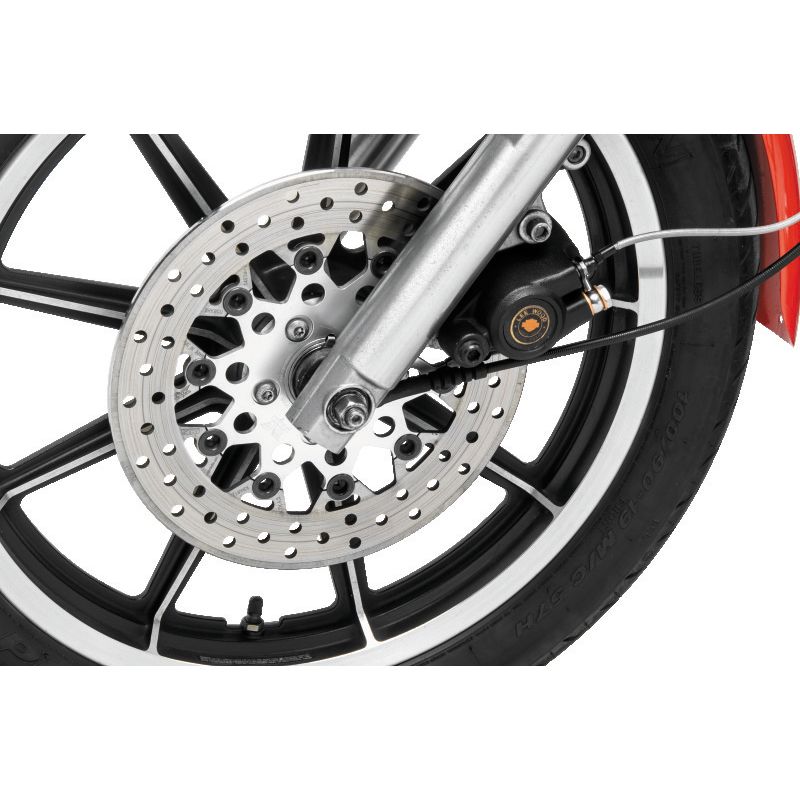 Twin Power 84-17 Big Twin Exc 11.8 and Lug Mount 84-13 XL Front 11.5 Floating Rotor Mesh Silver