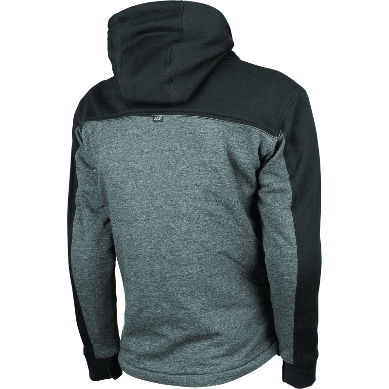 Speed and Strength Hammer Down Armored Hoody Black/Grey - Small