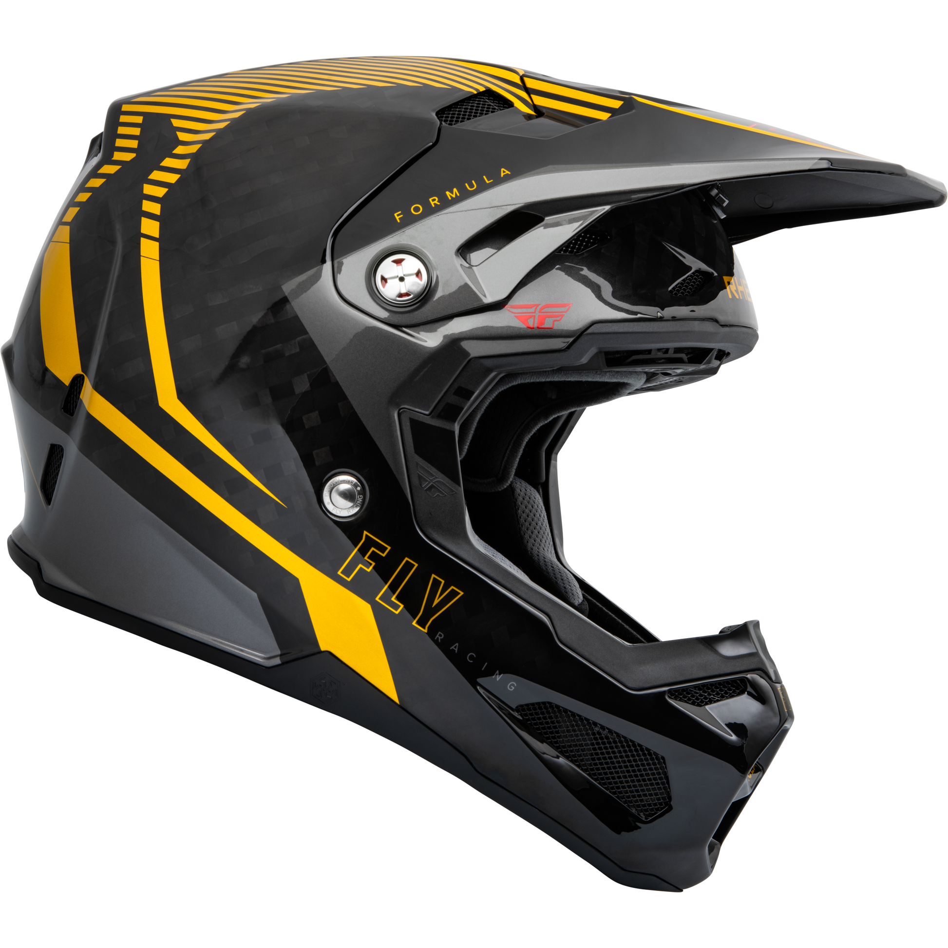 Youth Formula Carbon Tracer Helmet Gold/Black Yl