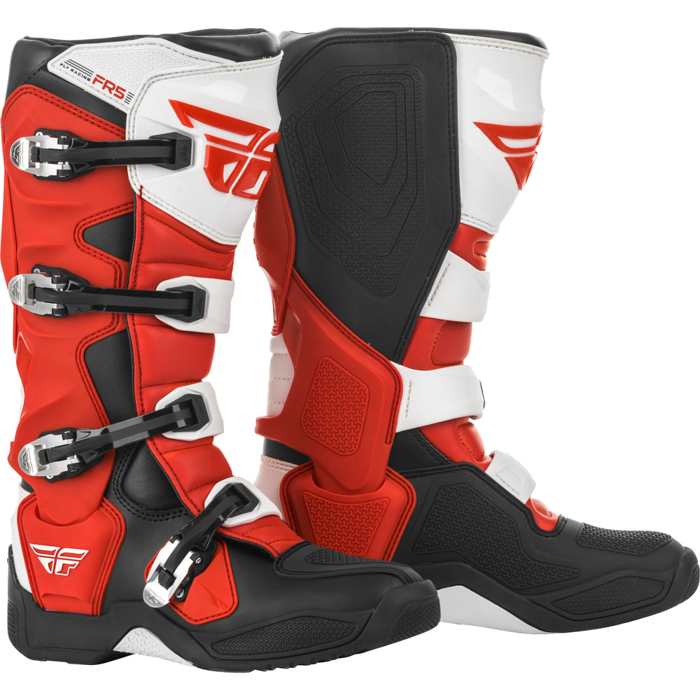 Fr5 Boots Red/Black/White Sz 10