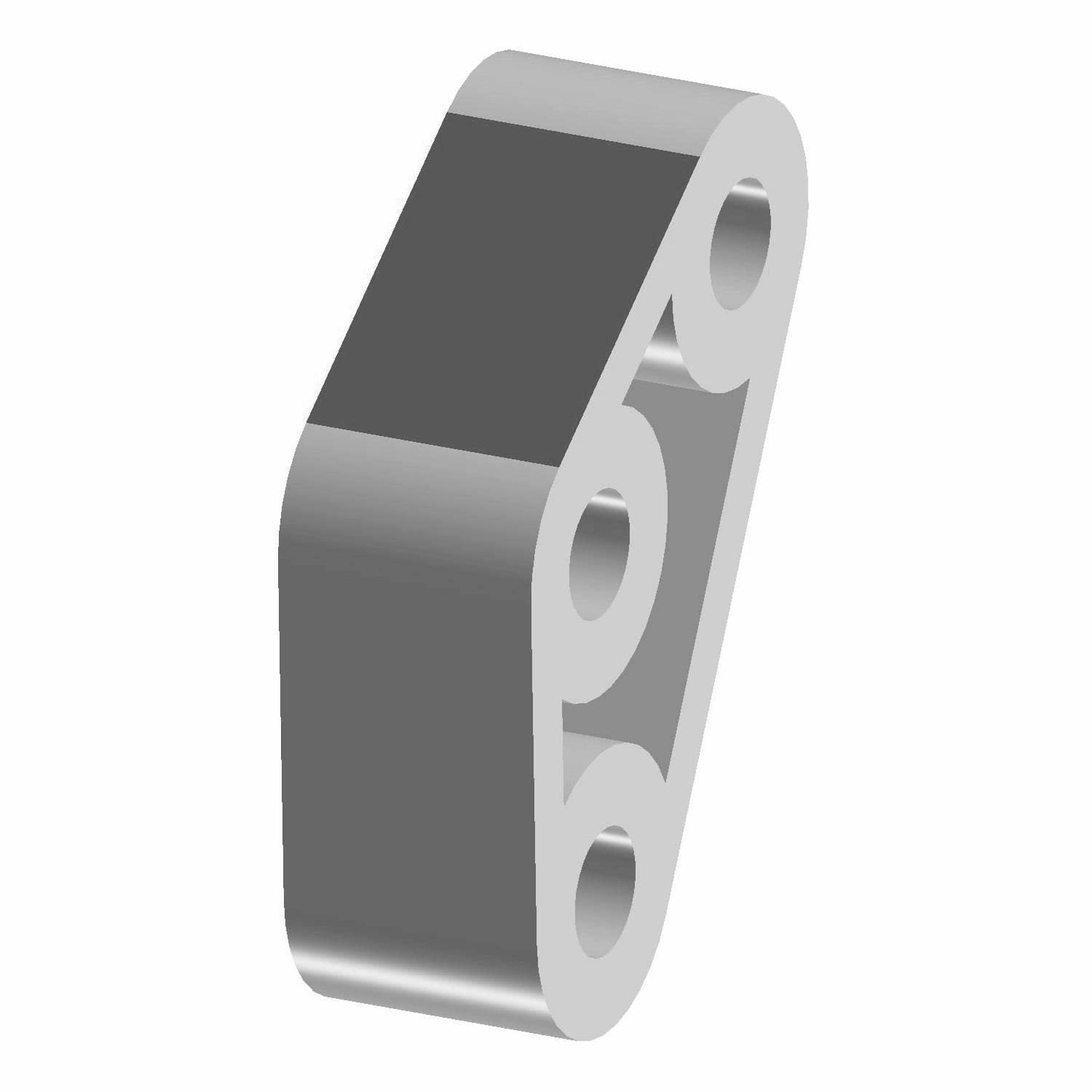 Polaris Slingshot Narrow Spacer, Rear Fender, Black, Genuine OEM Part 5510913-463, Qty 1