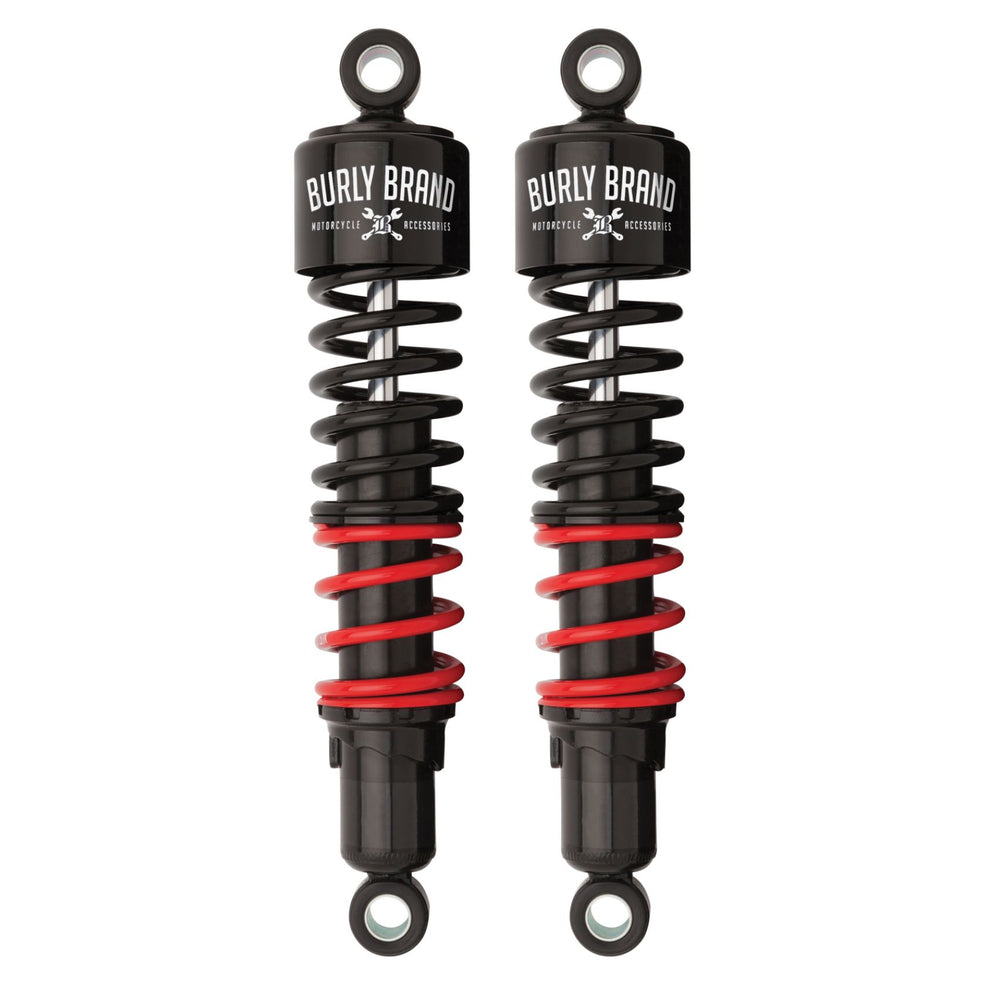 Burly Brand 21-22 Rebel 1100 Stiletto Shocks 13.0in - Black