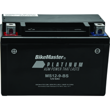 BikeMaster AGM Battery - MS12-9-BS