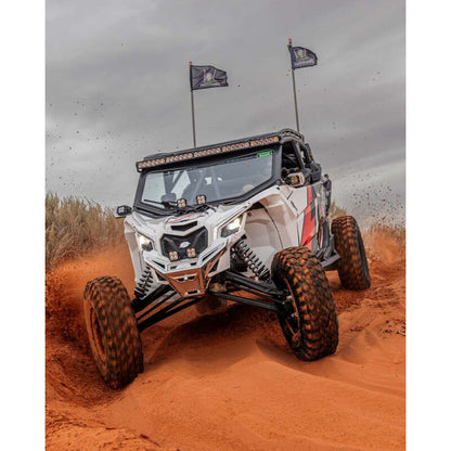 Elektric Offroad 2017+ Can Am X3 Maverick Billet Front Winch Bumper Anodized Clear