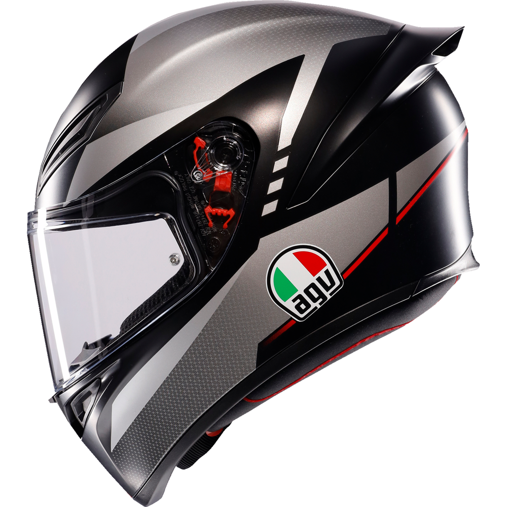 
                      
                        AGV K1 S Helmet - Lap - Matte Black/Gray/Red - Large 2118394003-034-L
                      
                    