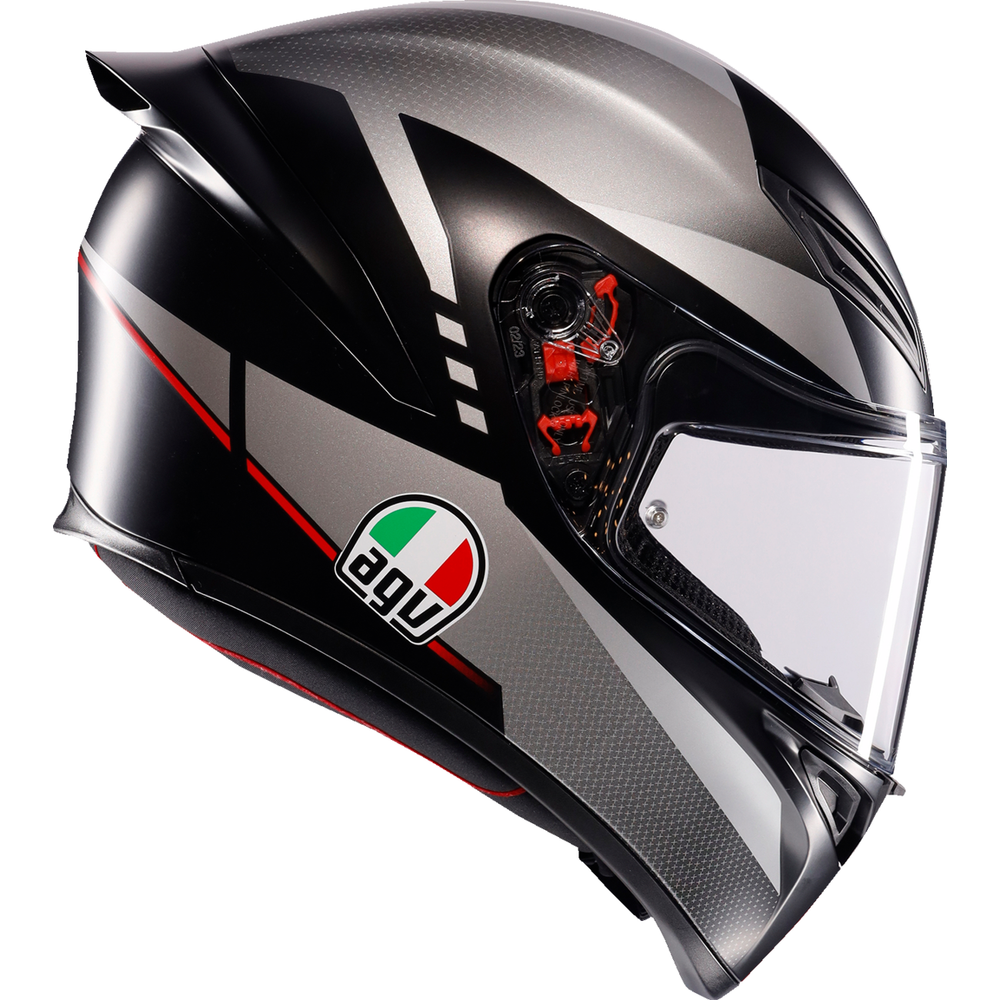 
                      
                        AGV K1 S Helmet - Lap - Matte Black/Gray/Red - Large 2118394003-034-L
                      
                    