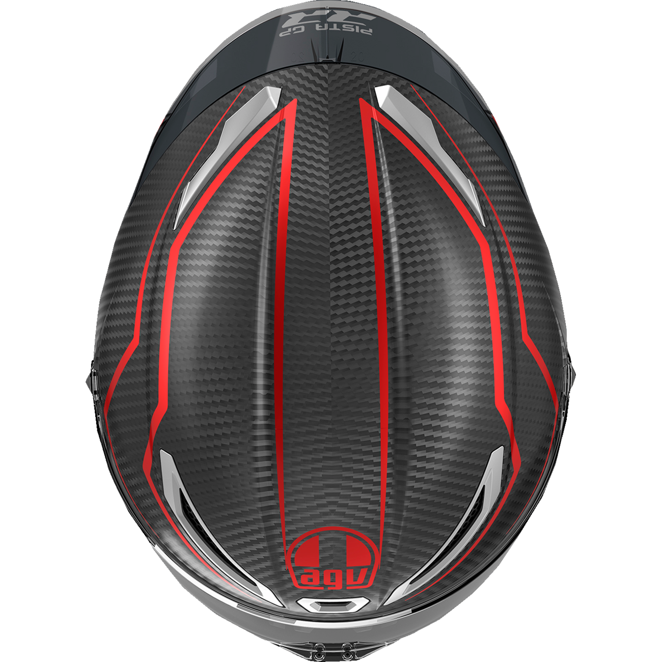 AGV Pista GP RR Helmet - Intrepido - Matte Carbon/Black/Red - XL 2118356002-019-XL