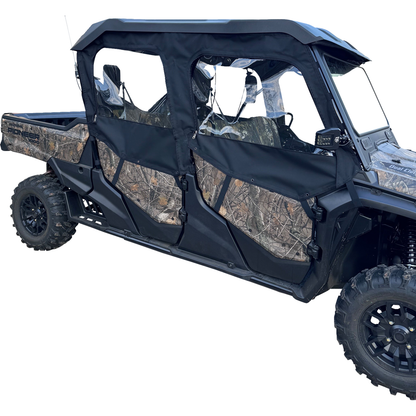 MOOSE OFFROAD Side Enclosures - Black - Honda - Pioneer '23-'25 PIOT6SE-11