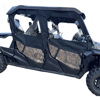 MOOSE OFFROAD Side Enclosures - Black - Honda - Pioneer '23-'25 PIOT6SE-11