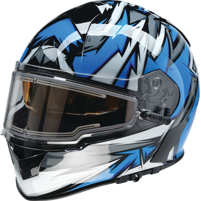 Z1R Warrant Snow Helmet - Neuron - Blue/White - XL 0101-17201