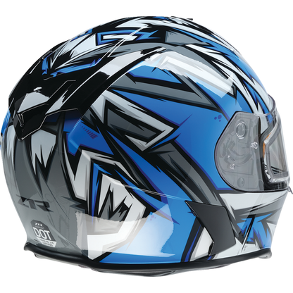 Z1R Warrant Snow Helmet - Neuron - Blue/White - Medium 0101-17199