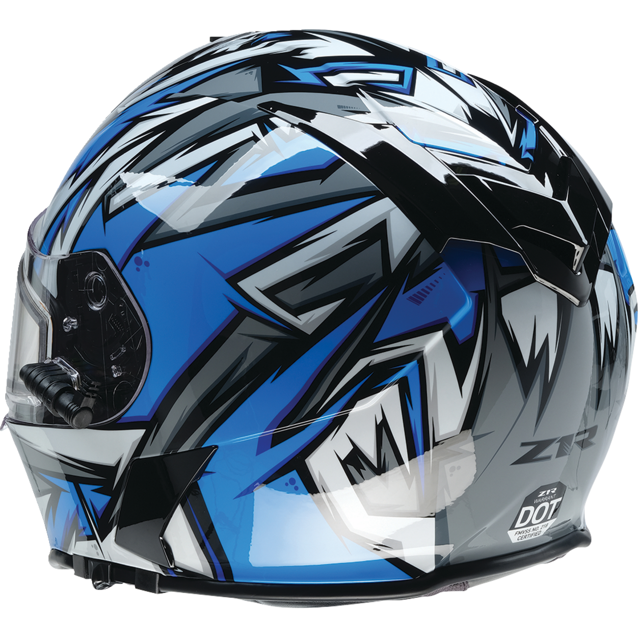 Z1R Warrant Snow Helmet - Neuron - Blue/White - Medium 0101-17199