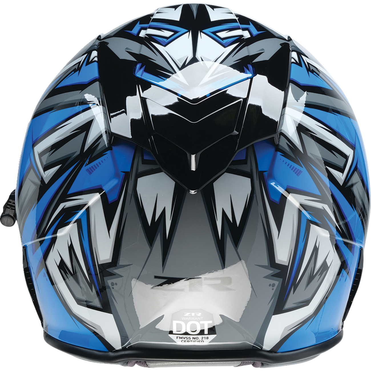 Z1R Warrant Snow Helmet - Neuron - Blue/White - XL 0101-17201
