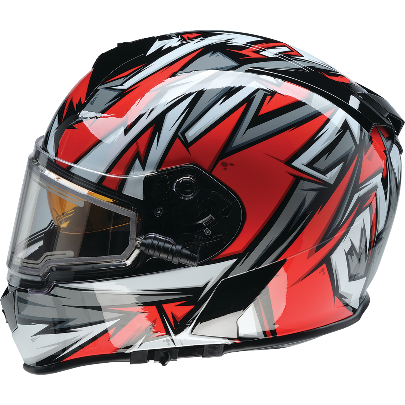 Z1R Warrant Snow Helmet - Neuron - Red/White - 2XL 0101-17222