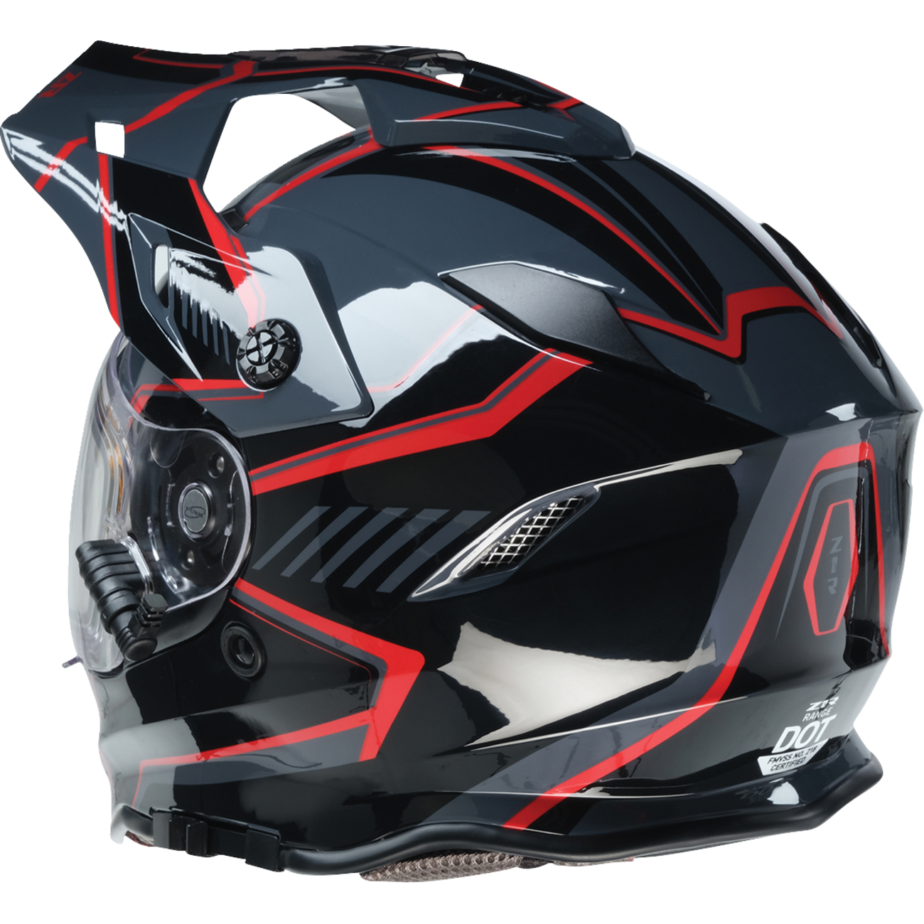 Z1R Range 2.0 Snow Helmet - Rotor - Black/Red - XL 0101-17233