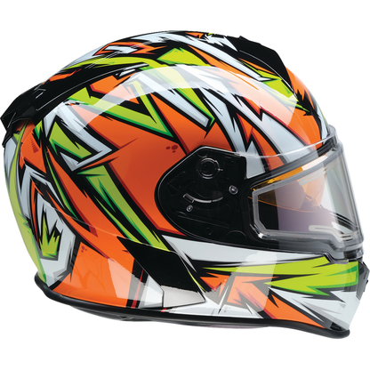 Z1R Warrant Snow Helmet - Neuron - Orange/Green - Large 0101-17226