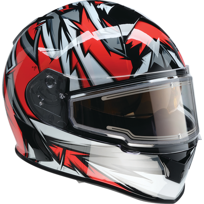 Z1R Warrant Snow Helmet - Neuron - Red/White - Large 0101-17220