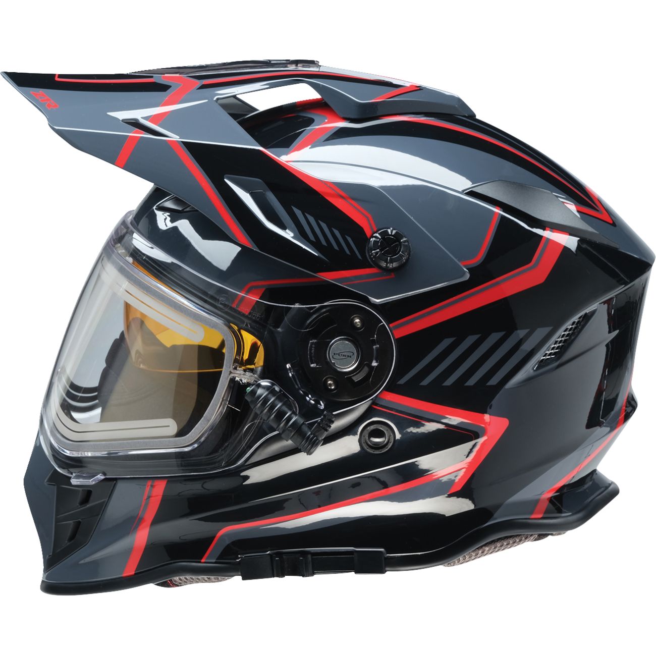 Z1R Range 2.0 Snow Helmet - Rotor - Black/Red - Medium 0101-17231