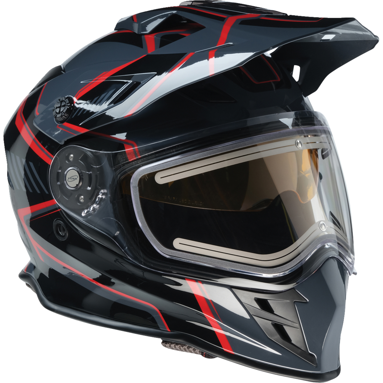Z1R Range 2.0 Snow Helmet - Rotor - Black/Red - 2XL 0101-17234