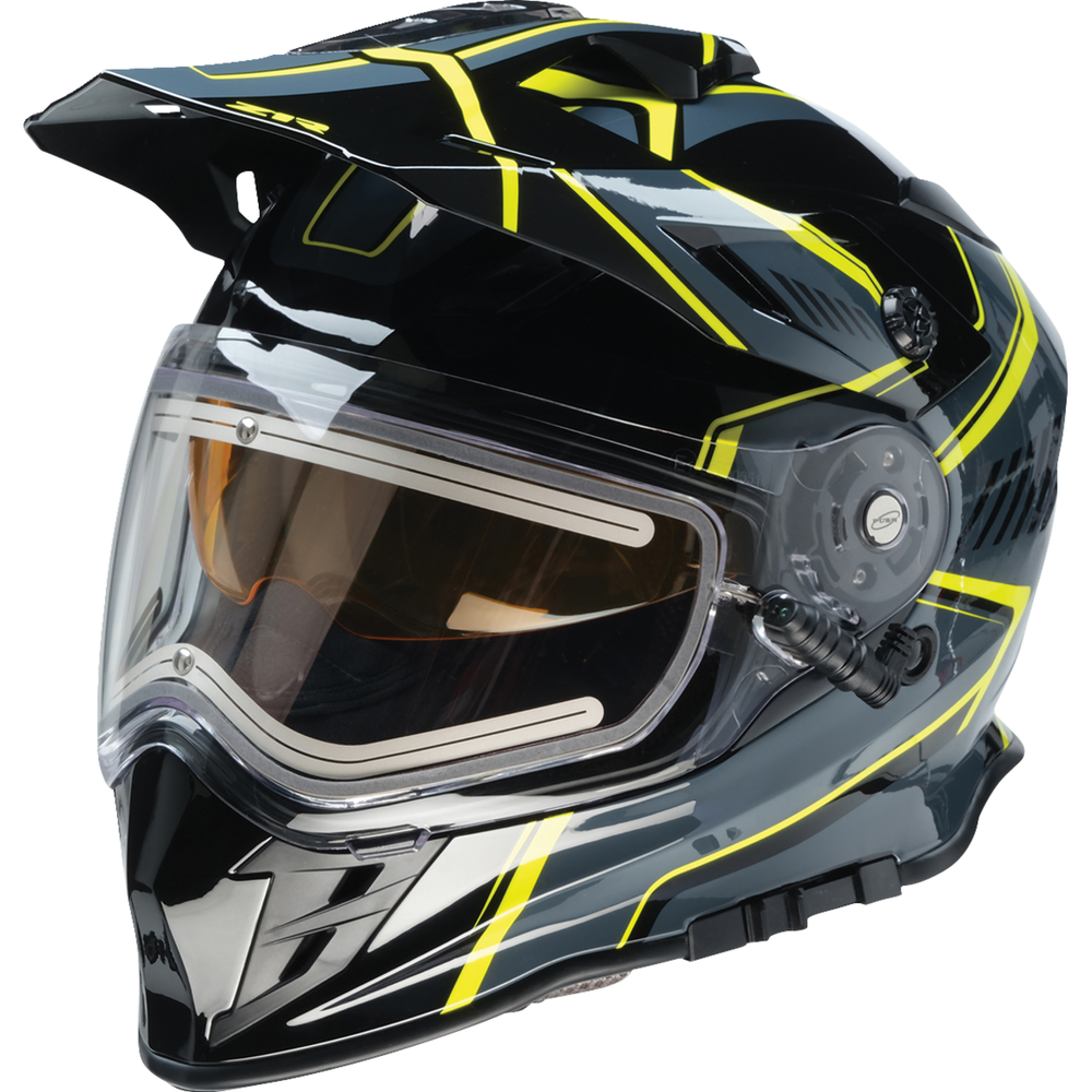 Z1R Range 2.0 Snow Helmet - Rotor - Black/Hi-Viz - Large 0101-17244