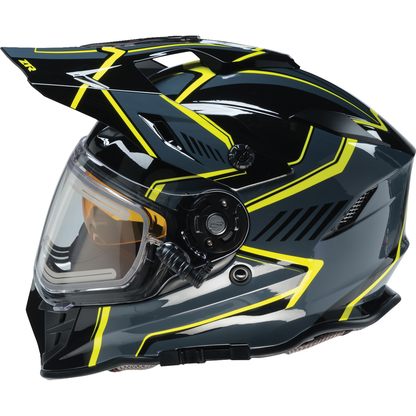 Z1R Range 2.0 Snow Helmet - Rotor - Black/Hi-Viz - Medium 0101-17243
