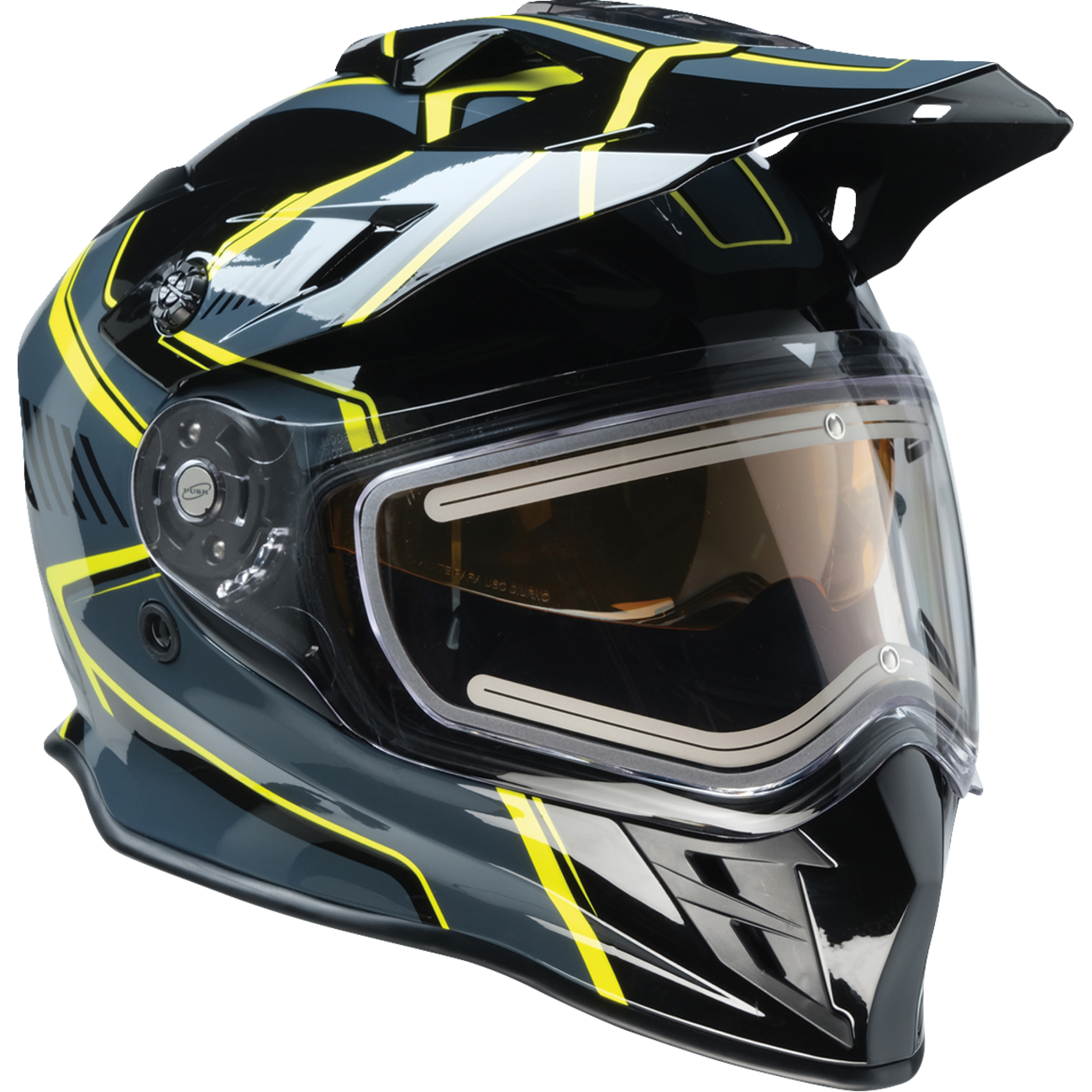 Z1R Range 2.0 Snow Helmet - Rotor - Black/Hi-Viz - Large 0101-17244