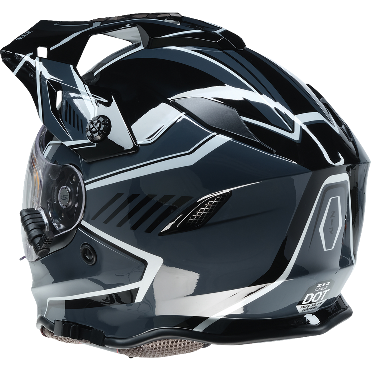 Z1R Range 2.0 Snow Helmet - Rotor - Gray/White - Large 0101-17250