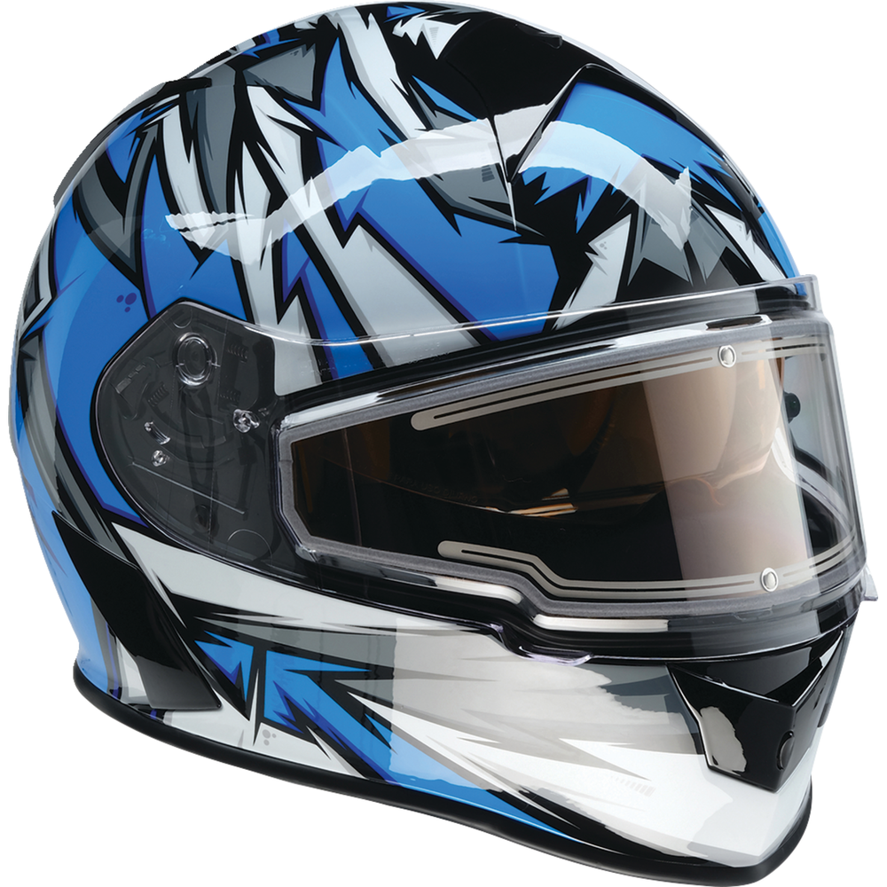 
                      
                        Z1R Warrant Snow Helmet - Neuron - Blue/White - Large 0101-17200
                      
                    