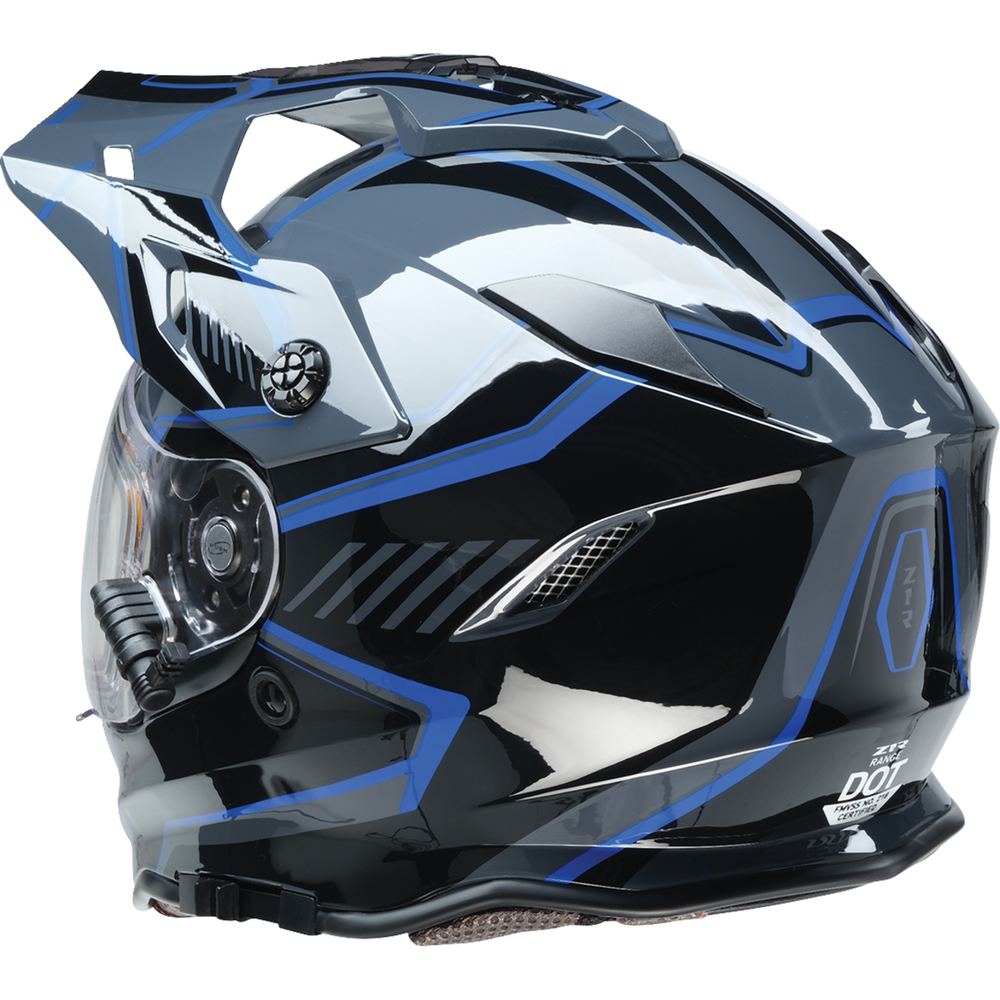 Z1R Range 2.0 Snow Helmet - Rotor - Black/Blue - Large 0101-17256