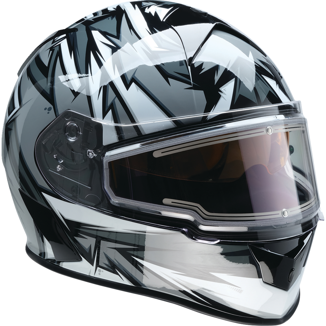 Z1R Warrant Snow Helmet - Neuron - Gray/White - Medium 0101-17205