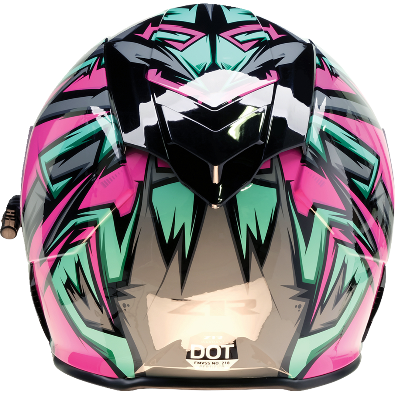 Z1R Warrant Snow Helmet - Neuron - Pink/Teal - Medium 0101-17211