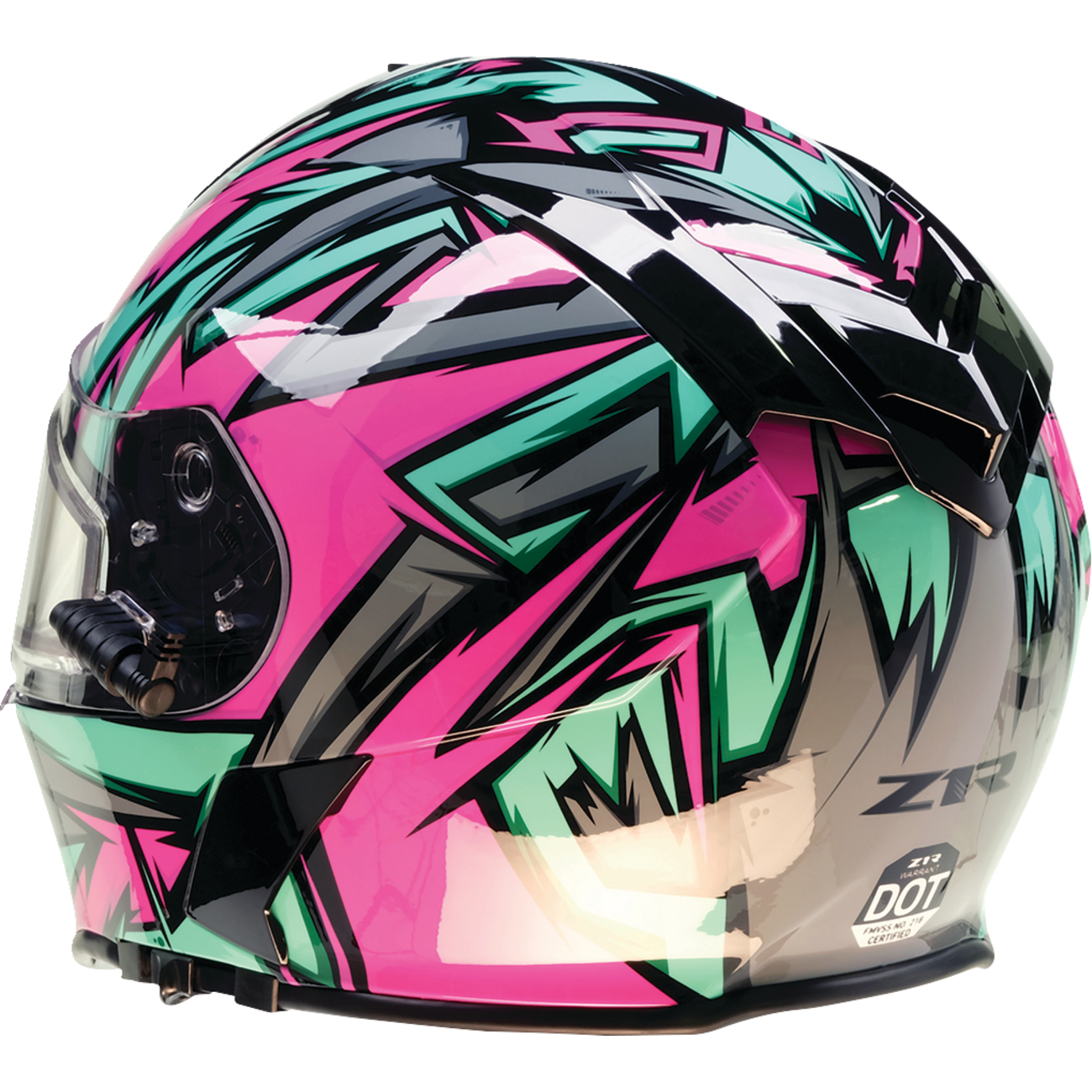 Z1R Warrant Snow Helmet - Neuron - Pink/Teal - XL 0101-17215