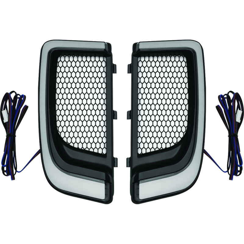 Kuryakyn Tracer Lower Fairing Grill Black