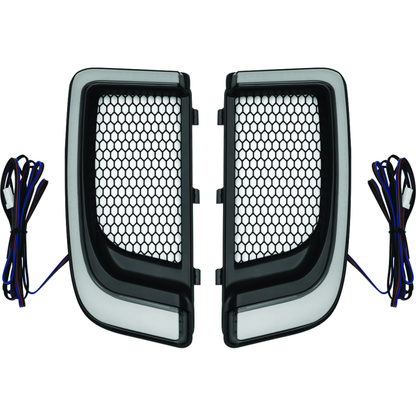 Kuryakyn Tracer Lower Fairing Grill Black